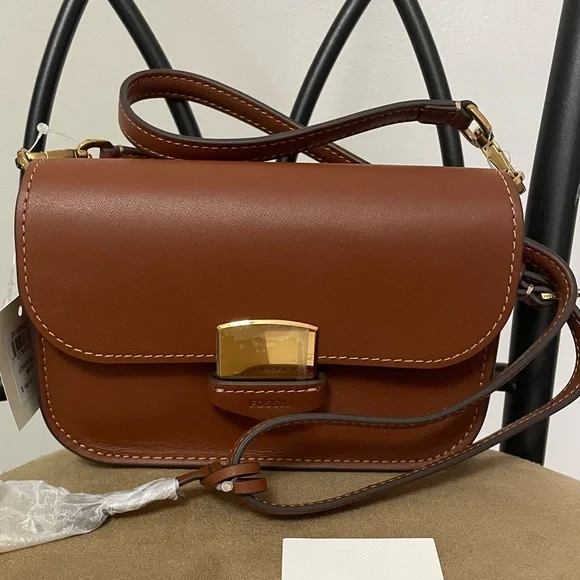 Fossil Lennox Flap Bag SM Crossbody - Picture 6 of 8